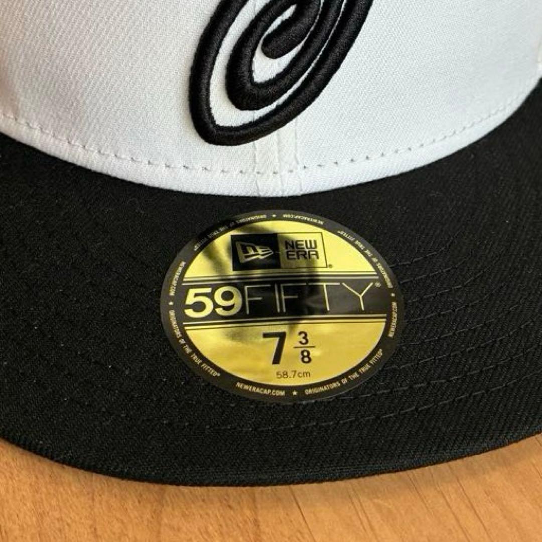 STUSSY NEW ERA コラボキャップ　ホワイト