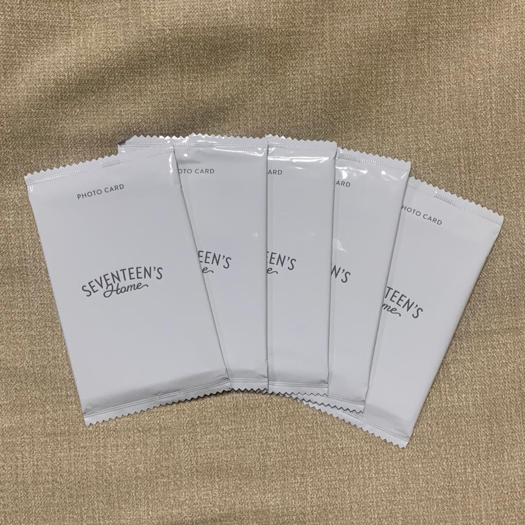 SEVENTEEN  トレカ 未開封 5パック