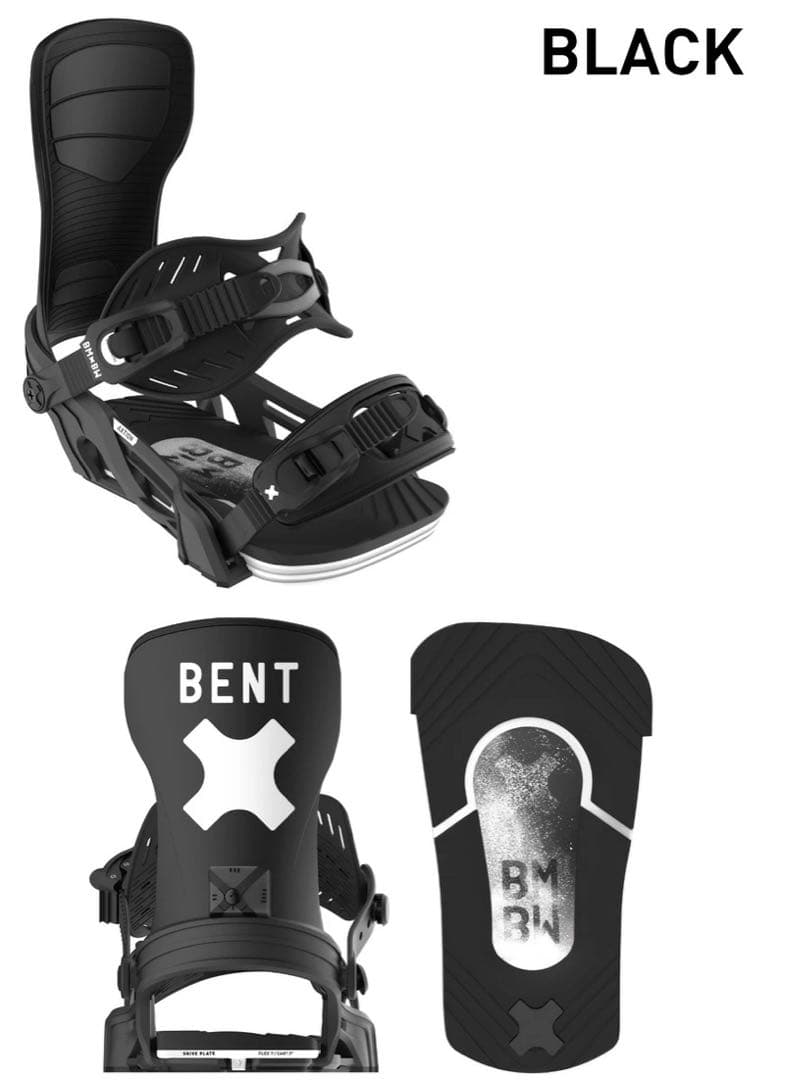 25-26 BENT L ビンディング アクション　ブラック Mサイズ