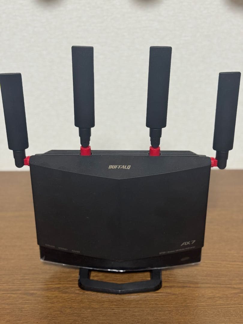 BUFFALO WXR-5700AX7P 10ギガ回線用 高速無線LANルーター