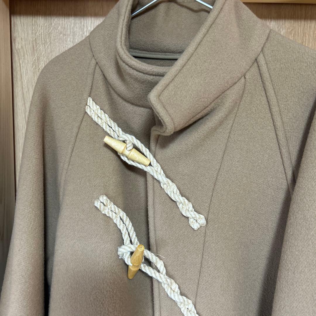 K*O様 hyke ダッフルコート　ベージュ　size1 ロング　2024aw