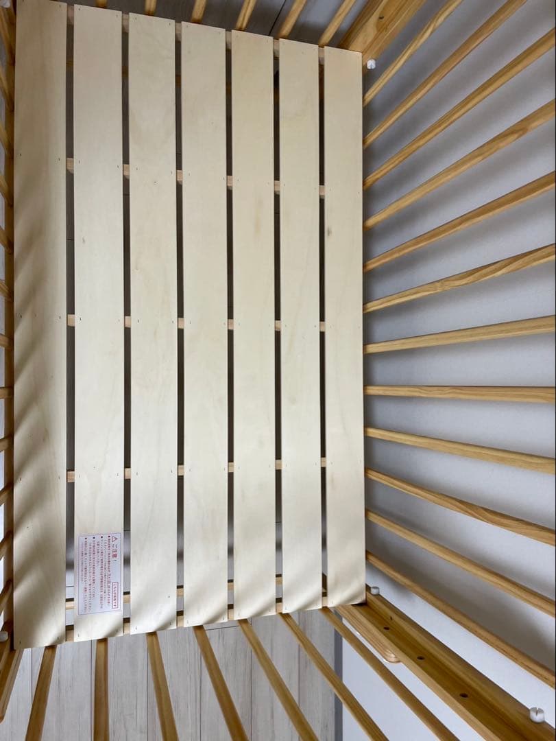 【美品】大和屋 yamatoya ベビーベッド kihon キホン