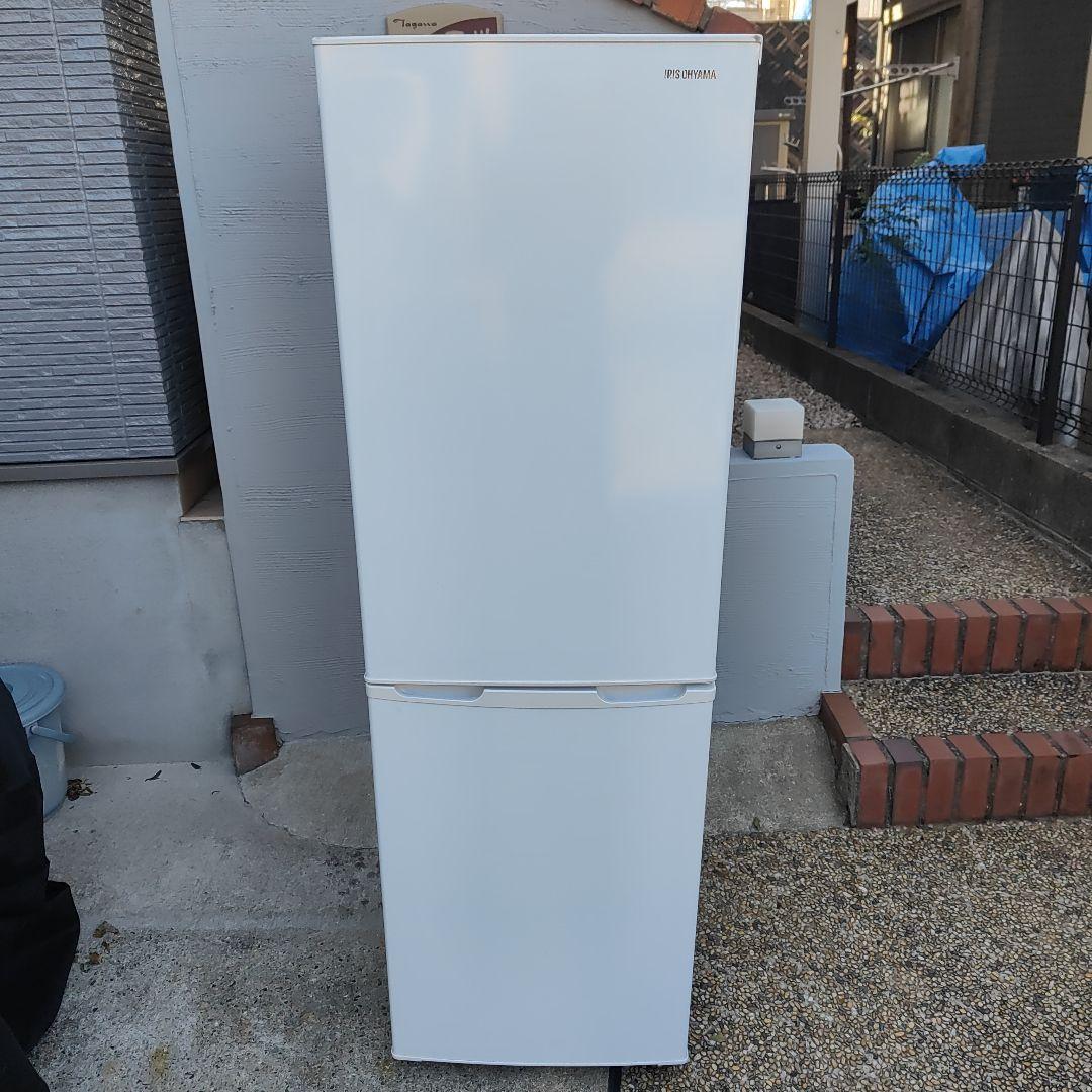 アイリスオーヤマ162リットル 2ドア冷蔵庫 AF162-W 福岡県より