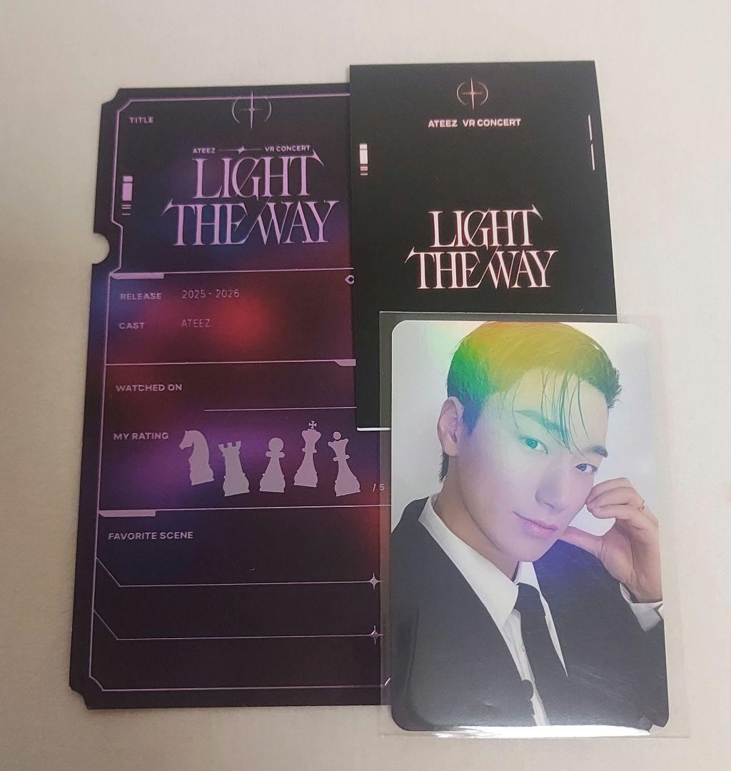 ATEEZ 映画 VR 入場特典 スペシャルフォトカード サン　アチズ