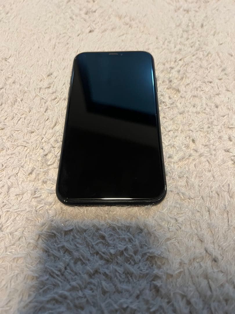 Apple iPhone XRブラック 64GB 本体 ガラスフィルム付き