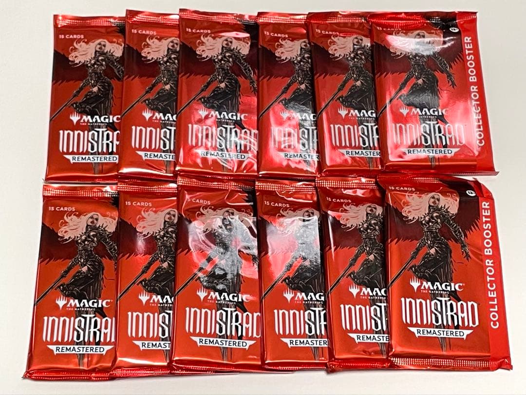 MTG　英語版　イニストラードリマスター　コレクターブースター　12パックセット