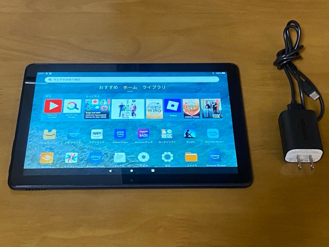 Fire HD 10 タブレット 10インチHD ディスプレイ 32GB BK