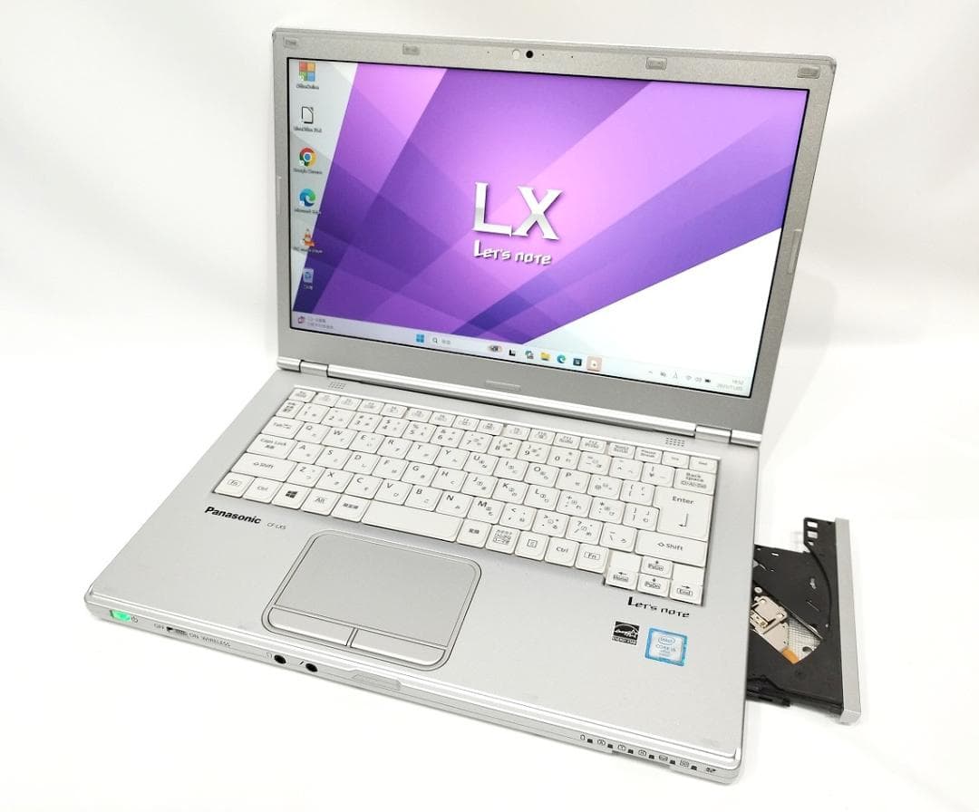 Windowsノート本体 Panasonic CF-LX5ADGMS I5 6300U 8GB DVD