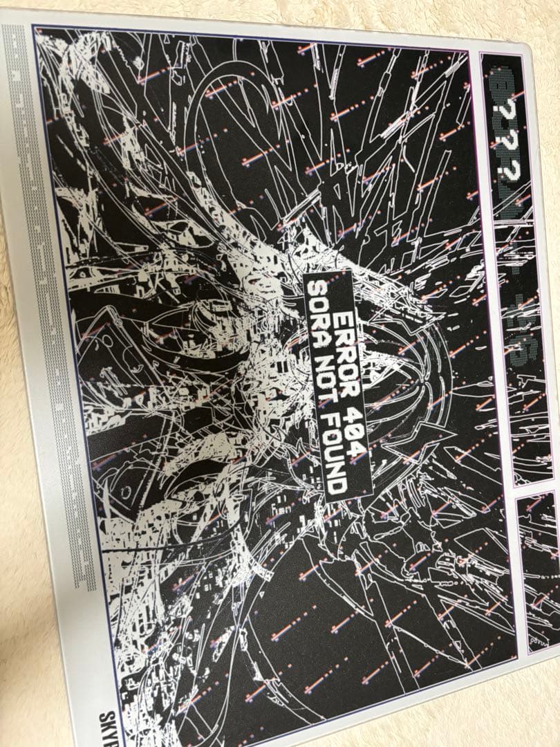 SKY ERROR 404 SORA NOT FOUND マウスパッド