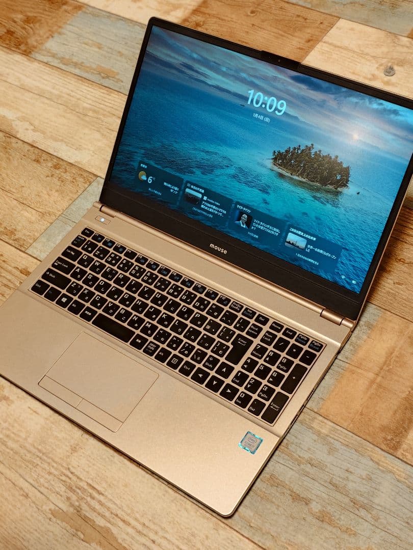 マウスコンピューター MB-B508H-A ゴールド 15.6型 Core i7