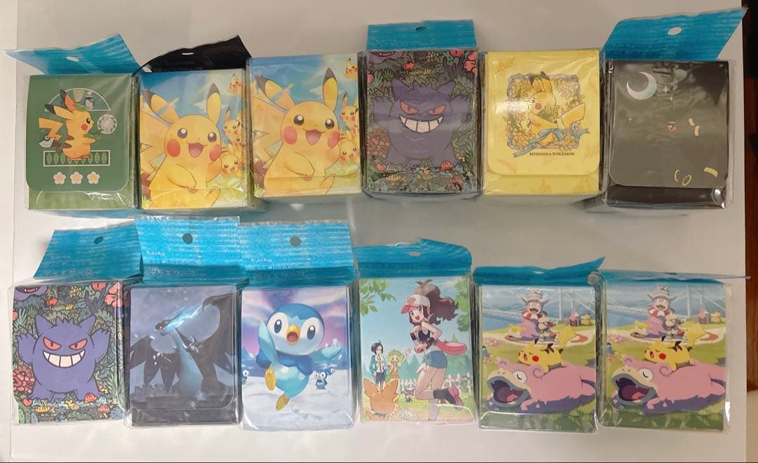 【新品未開封・希少あり】ポケモンカードスリーブ68個　デッキケース12個セット