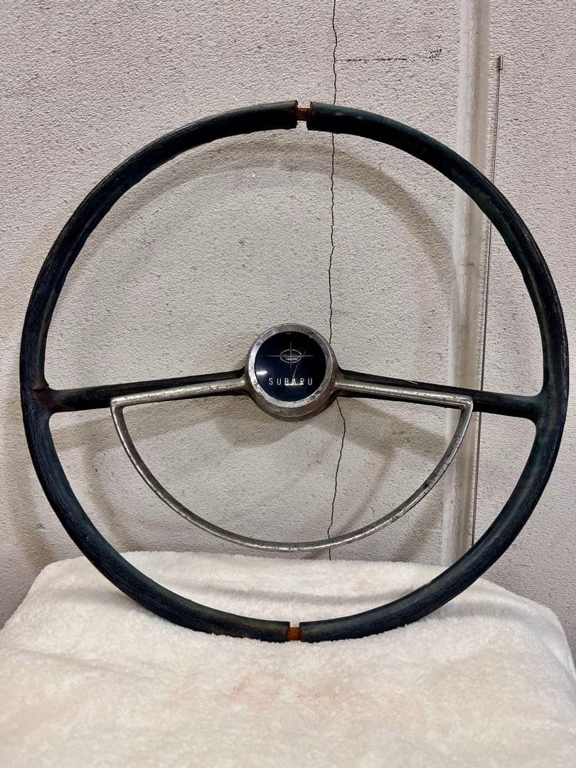 Y*a様 SUBARU ステアリングφ380 昭和レトロ