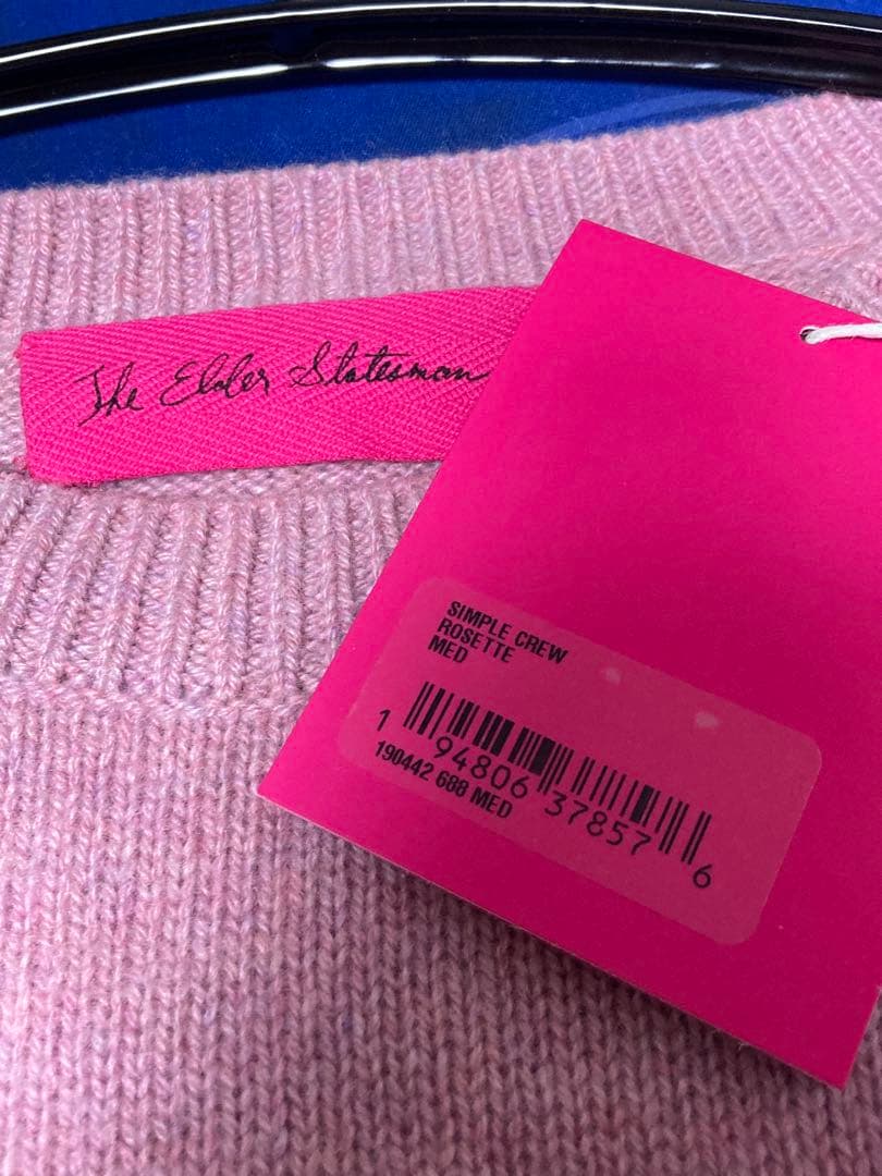 The Elder Statesman カシミアニット ピンク M