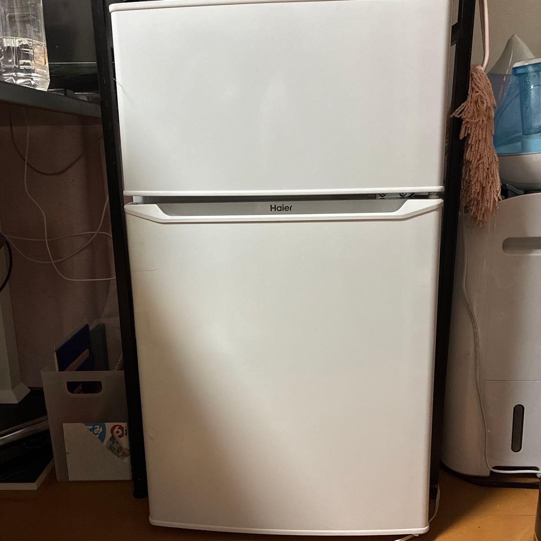Haier 冷蔵庫 ホワイト 冷凍庫付き