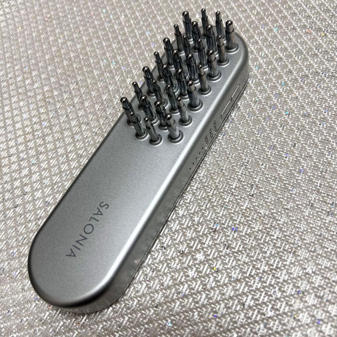 SALONIA EMS リフトブラシ 電気ブラシ 美顔器 電動頭皮ブラシ