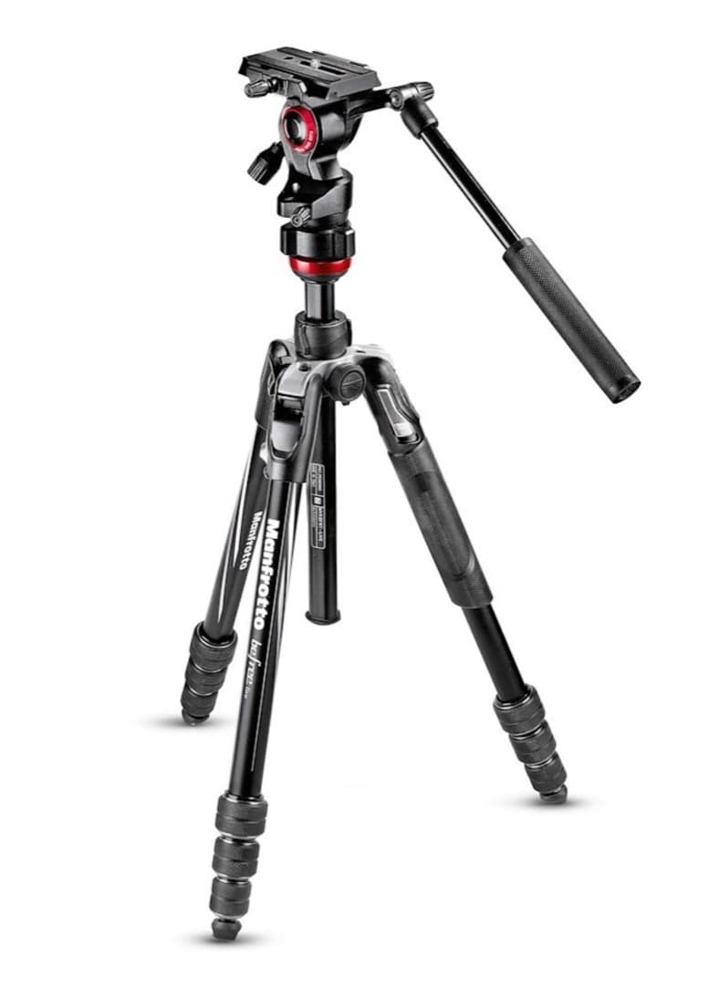 【ほぼ未使用】Manfrottoカメラ・ビデオ三脚キットMVKBFRT-LIVE