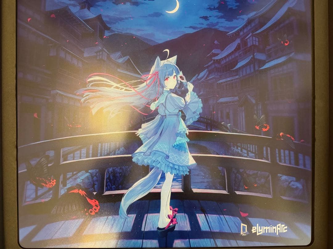 eLuminArc ガラスマウスパッド月灯