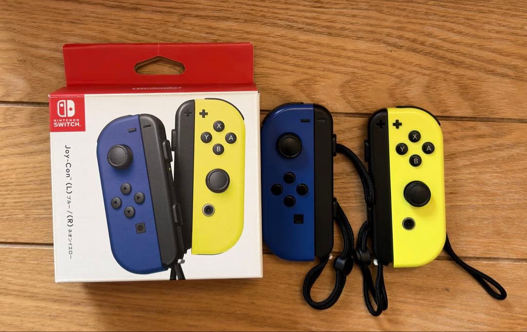 Switch本体+ジョイコン(青黄)+プロコントローラー