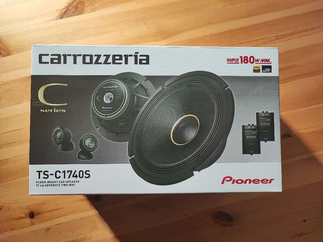 Pioneer carrozzeria TS-C1740S スピーカー