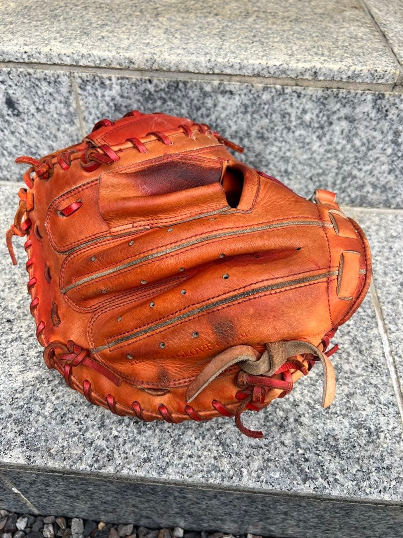 Rawlings PROFESSIONAL 硬式グローブ オレンジ