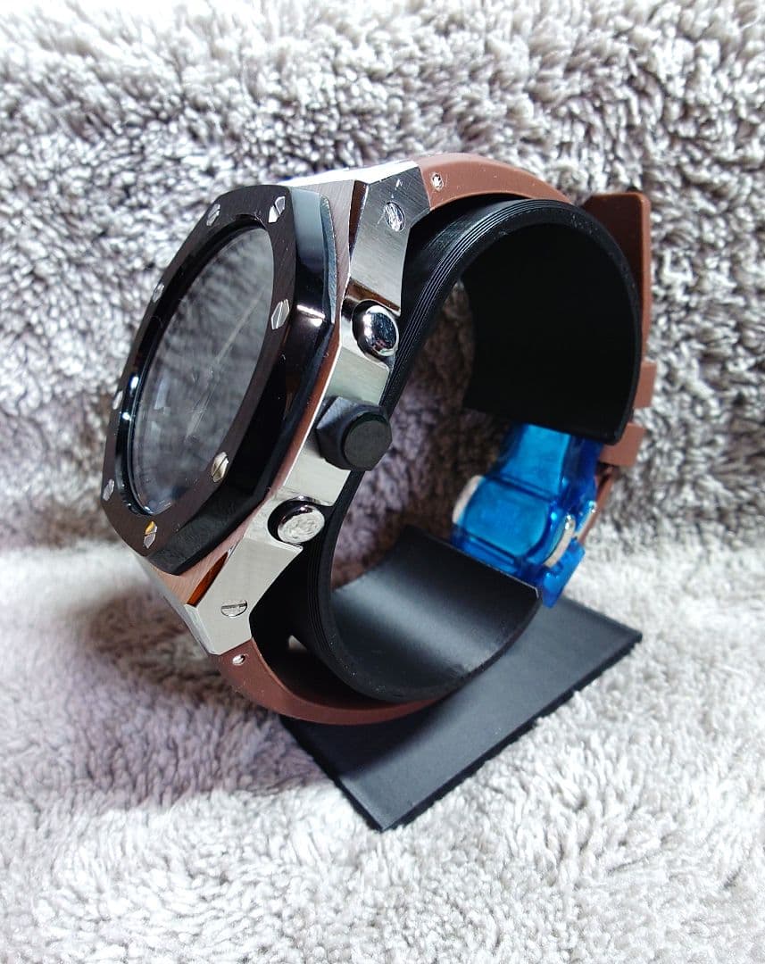 新品 G-SHOCK GA-2100 カシオーク カスタム 未使用ブラウンバンド