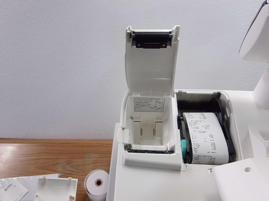 美品124設定無料東芝テックFS-2055-V2スキャナー付インボイスレジスター