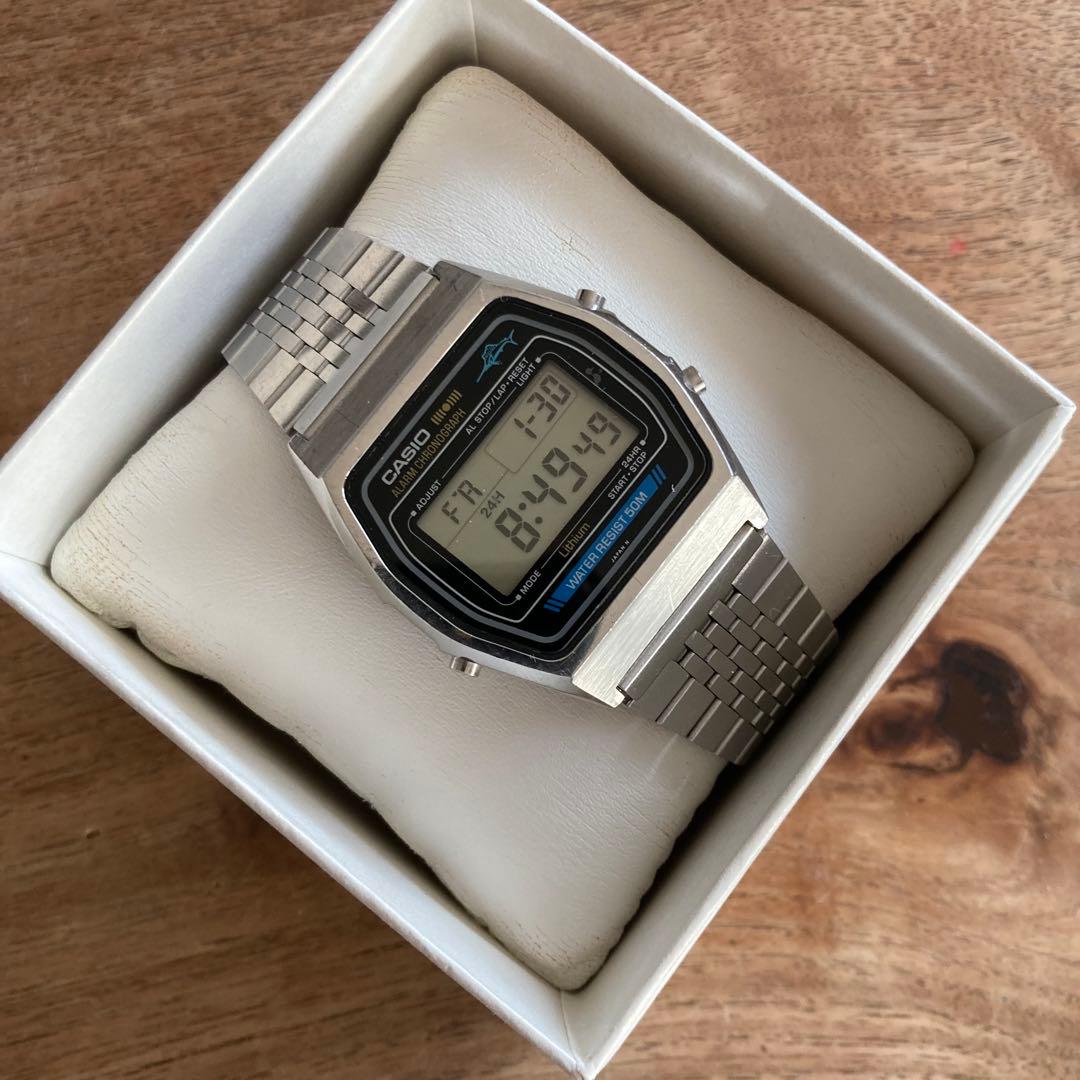 CASIO W-35 80s Marlinカジキ カシオマーリン　　ビンテージ