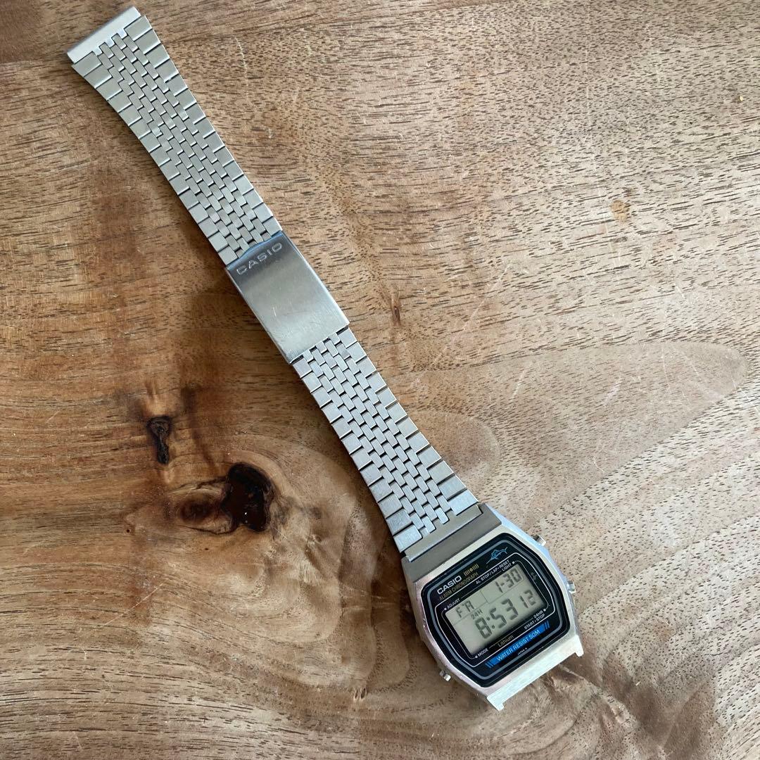 CASIO W-35 80s Marlinカジキ カシオマーリン　　ビンテージ