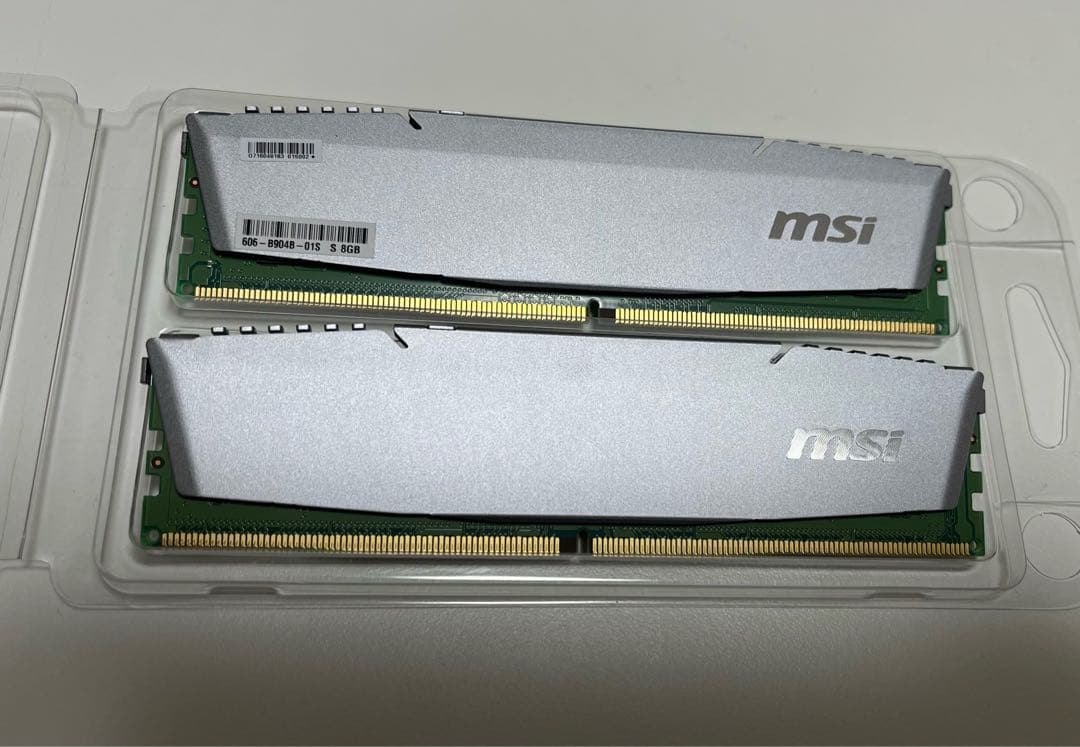 MSI DDR5 5600 16GB メモリー 8GB 2枚セット