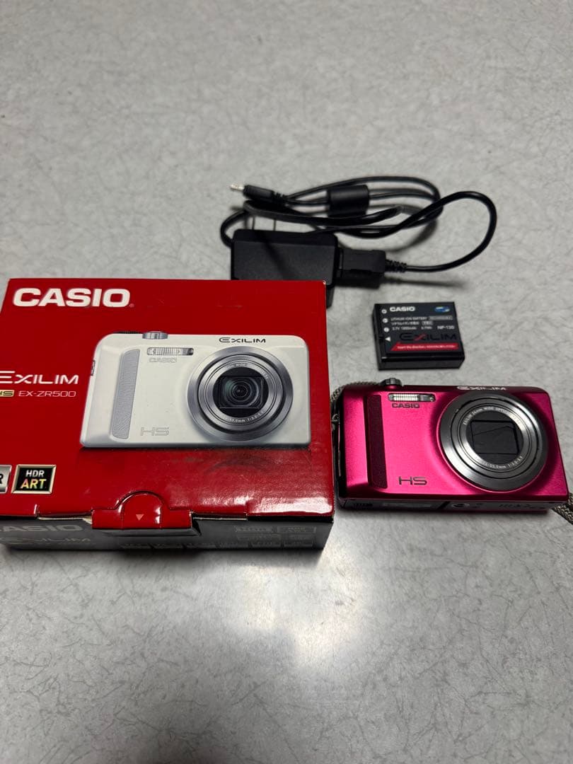 16 カシオ CASIO EX-ZR500 美品