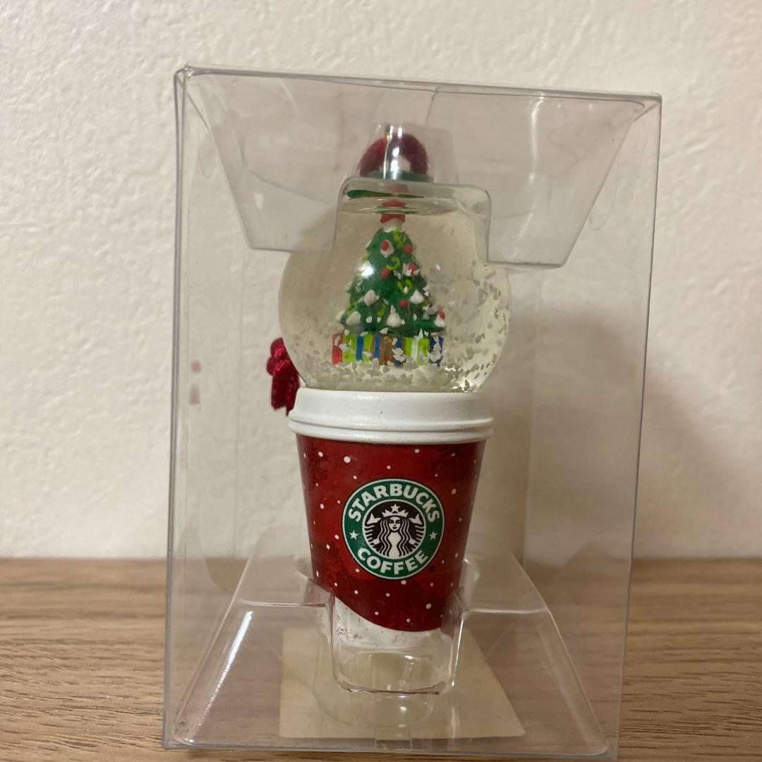 激レア商品　スタバ☆スノードーム　旧ロゴ　クリスマス