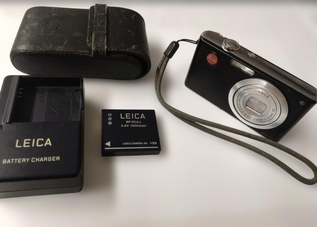 Leica C-LUX1 セット（本体、バッテリー、充電器、ケース）