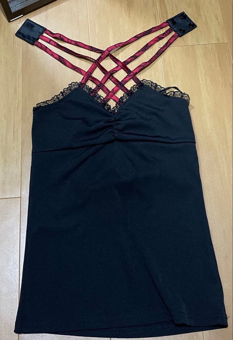 QutieFrash キューティーフラッシュ 羽織り＋キャミソール×2