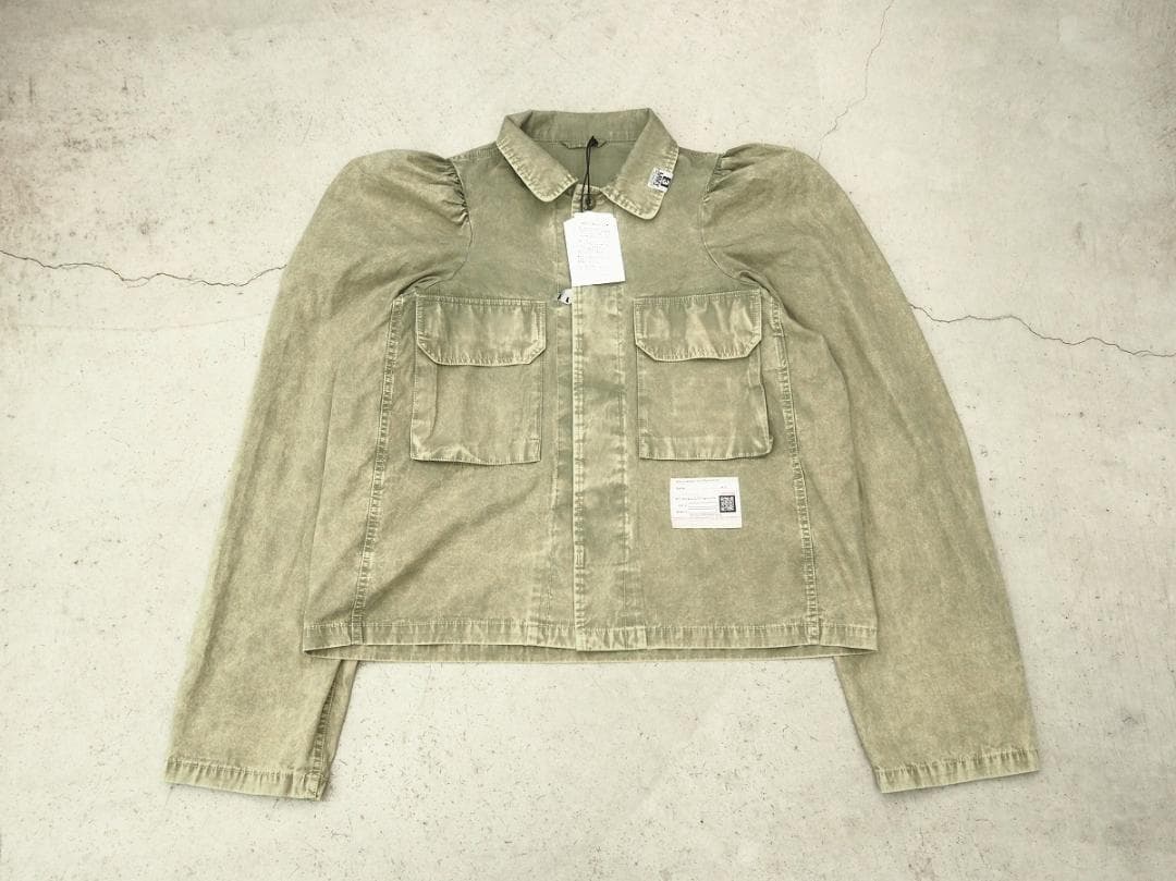 新品 25SS メゾン ミハラヤスヒロ パフスリーブ ジャケット 708P▲