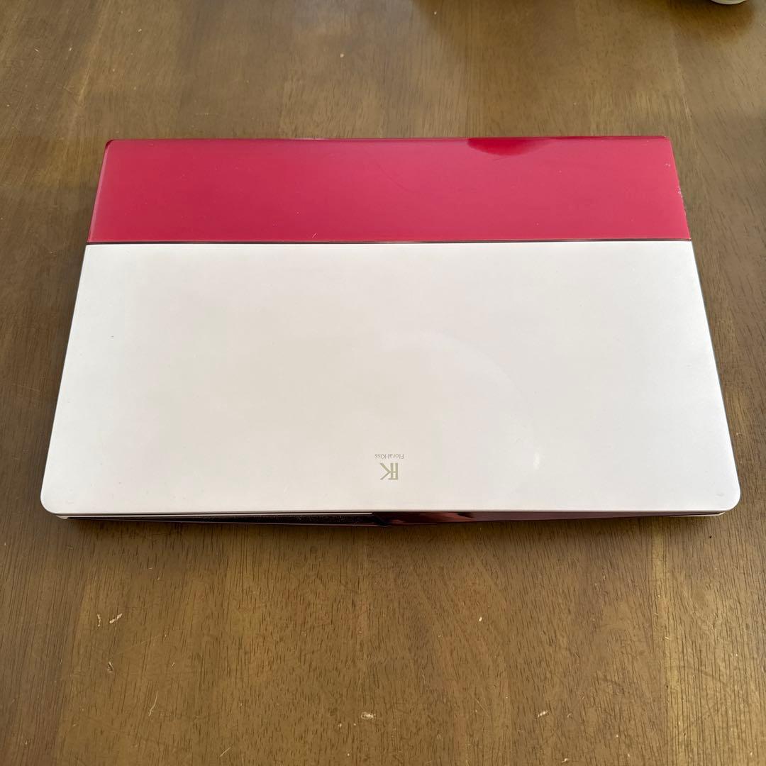 Floral Kiss 可愛いノートPC ピンク/ワインレッド　電源コード付