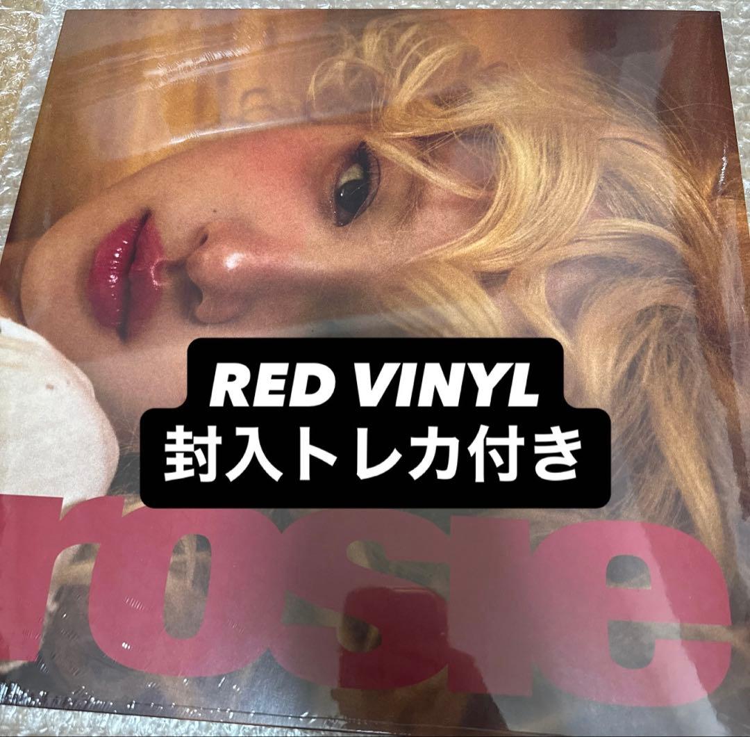 rose BLACKPINK rosie レコード LP red vinyl