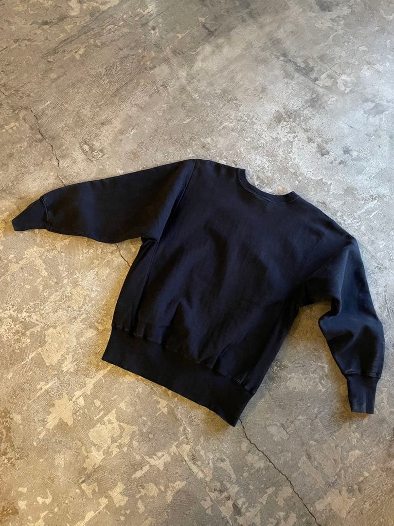 80's champion リバースウィーブスウェットシャツ ブラック サイズL