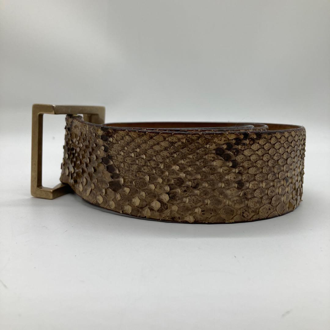 ドルチェ&ガッバーナ ドルガバ ベルト パイソン ヘビ