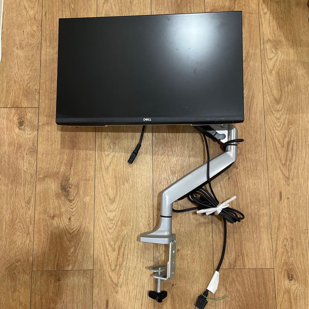 【値下可】DELL S2421H モニター 23.8インチ　アーム付属