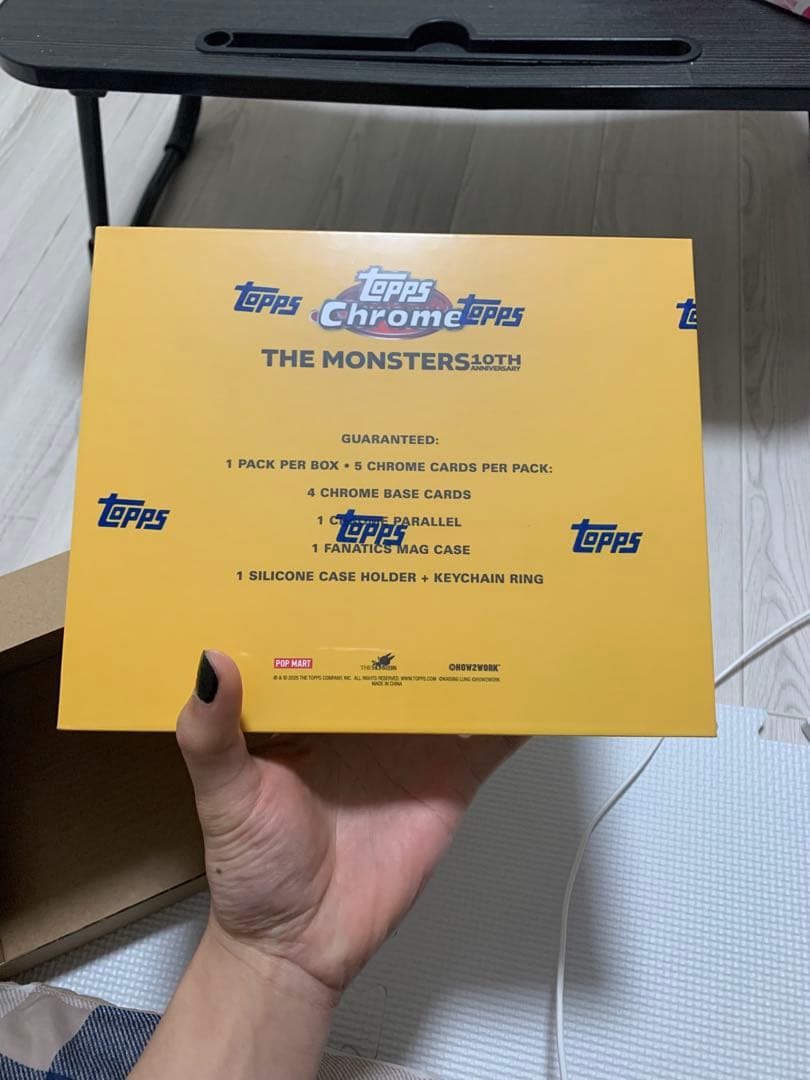 Topps Chrome The Monsters 10th ボックス