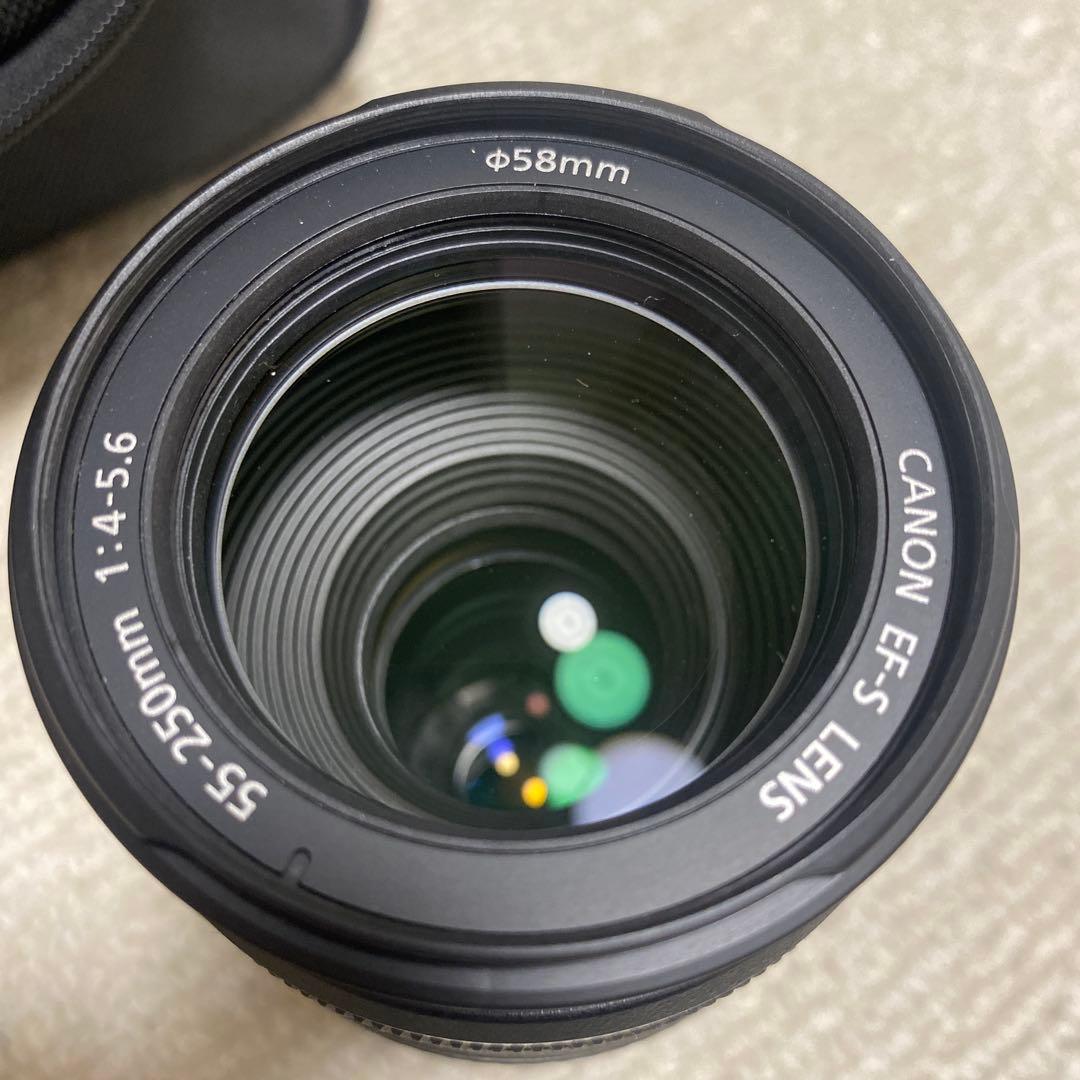 Canon EFS 55-250mm レンズ