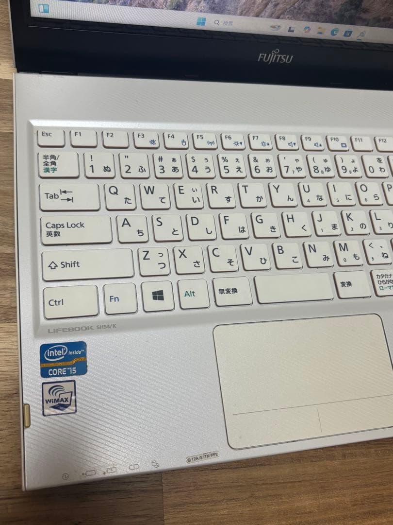 13.3型　富士通ノートPC/Win11/Core i5/Office21