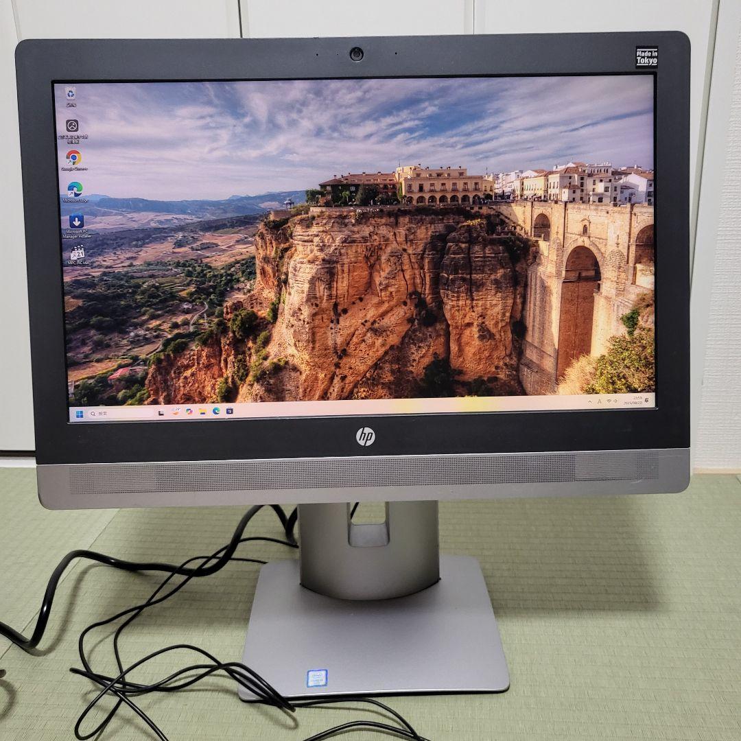 HP一体型PC Windows11Pro+Office認証済み SSD新品