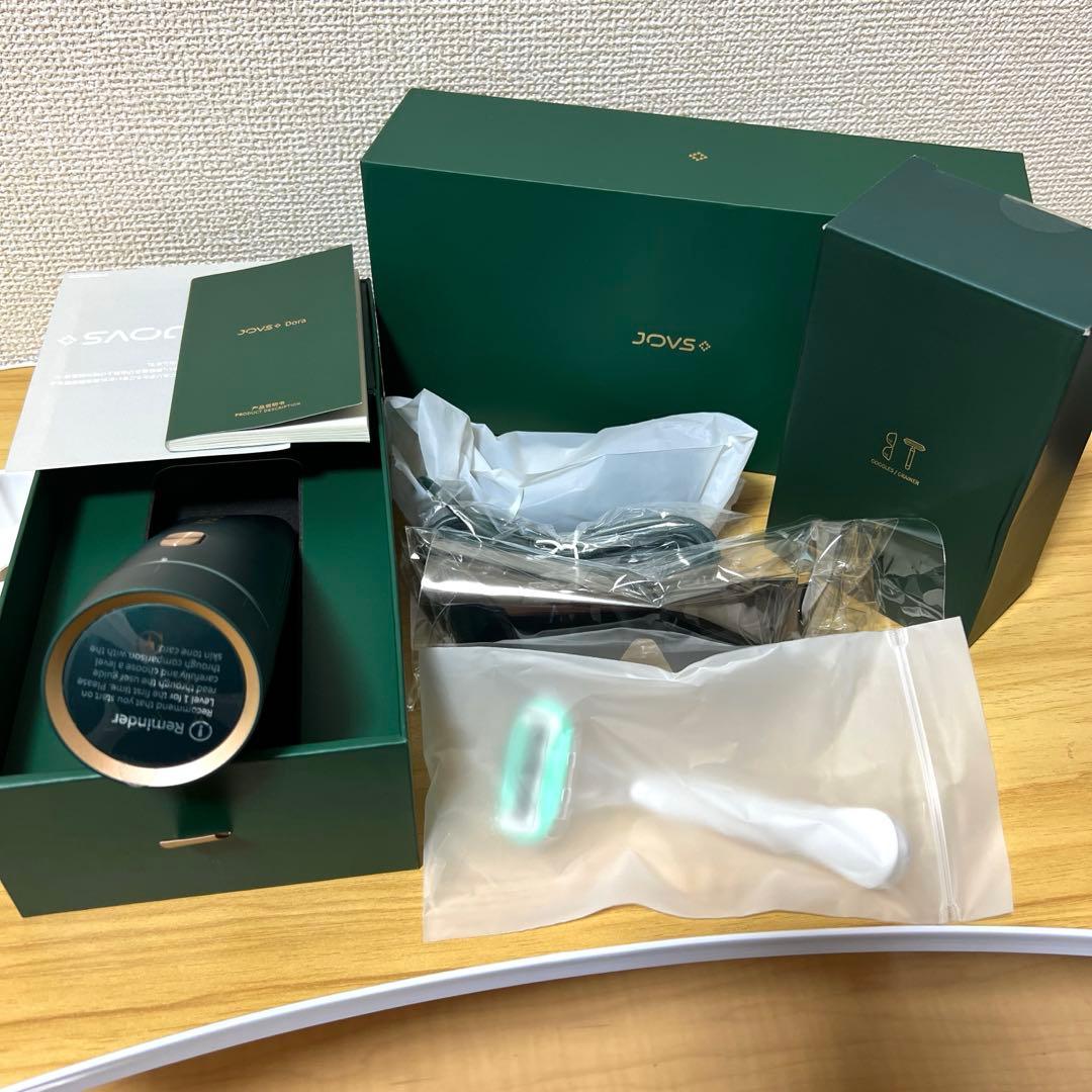 新品未使用 JOVS Dora 1.0 家庭用光脱毛器 全身対応