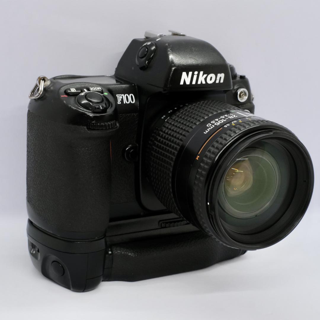 Nikon ニコン F100 MB-15グリップ・レンズ付き　 一眼レフカメラ