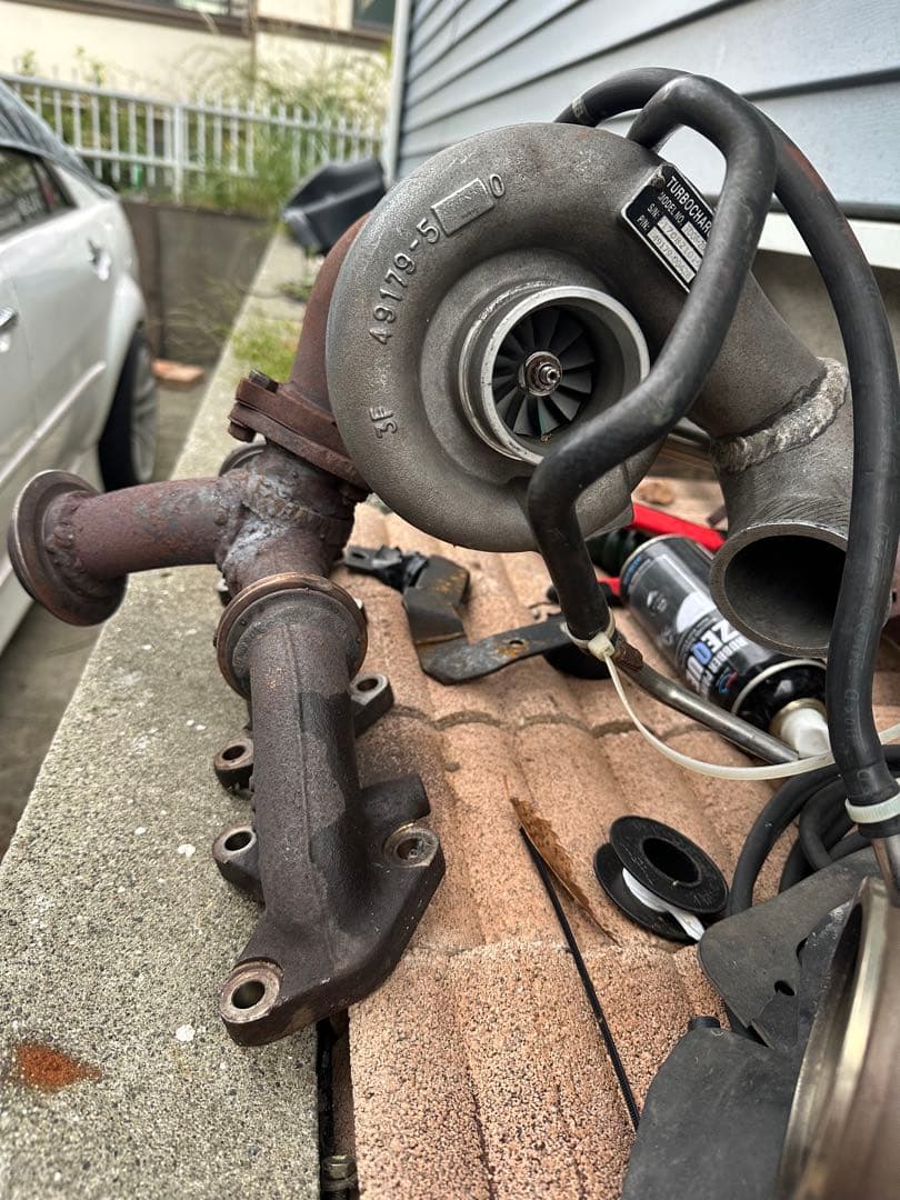 jzx110で使用　タービンキット