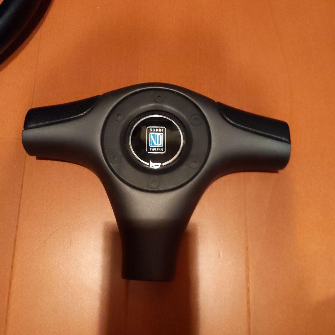 鬼*族様 NARDI ステアリング・ハンドル本体 黒/ウッド