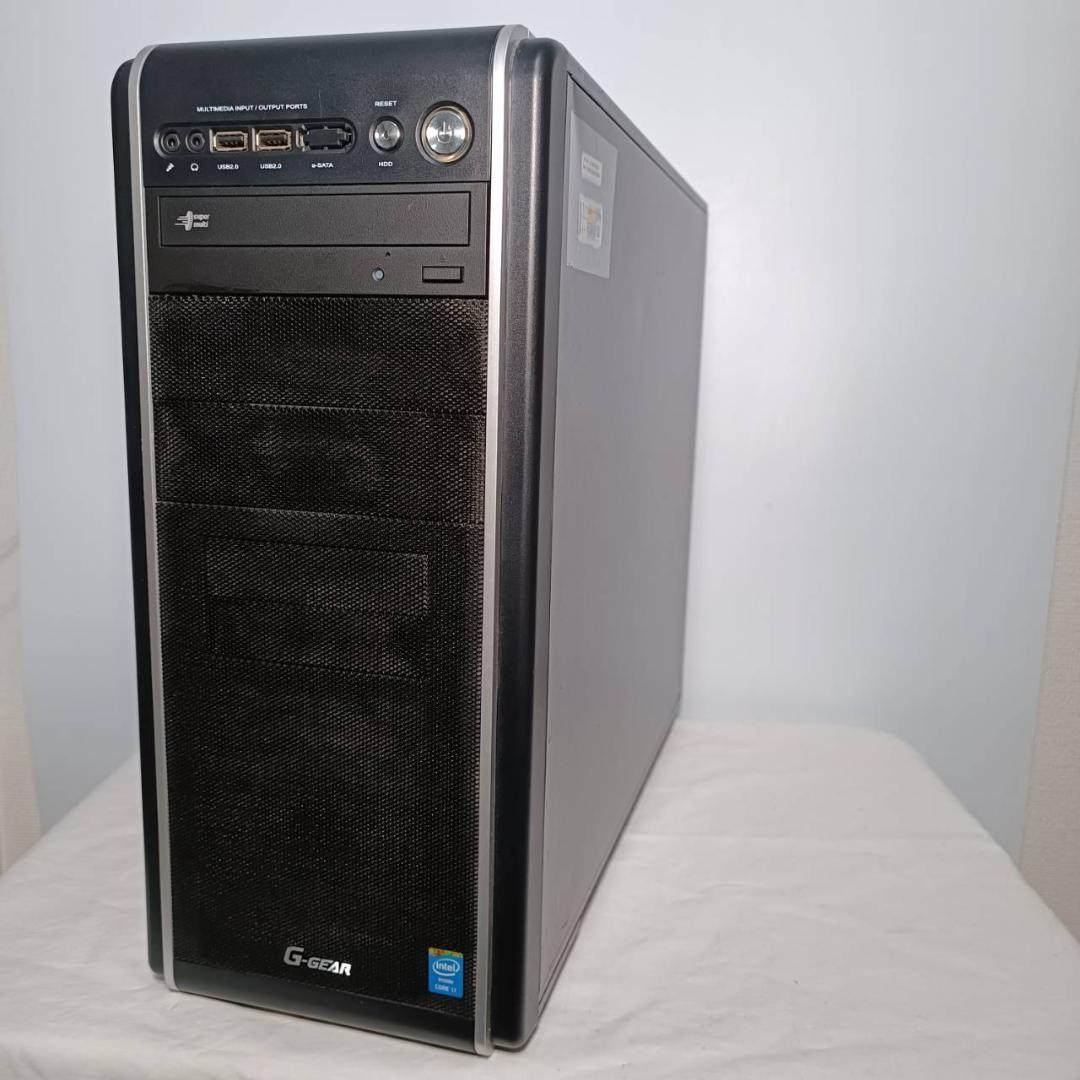 ゲーミングPC/core i7/500GB/GTXグラボ/G-GEAR