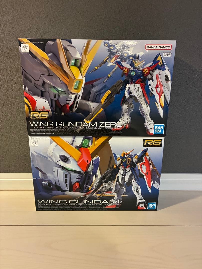 RGウイングガンダム RGウイングガンダムゼロ