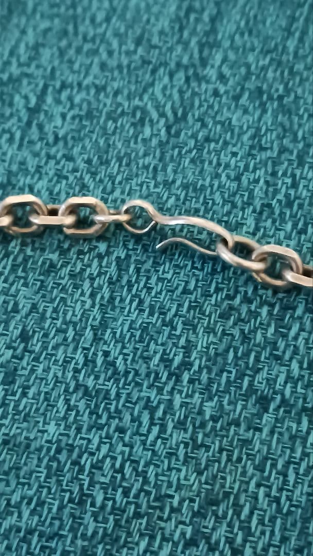 ヴィンテージ　シルバー チェーン ネックレス